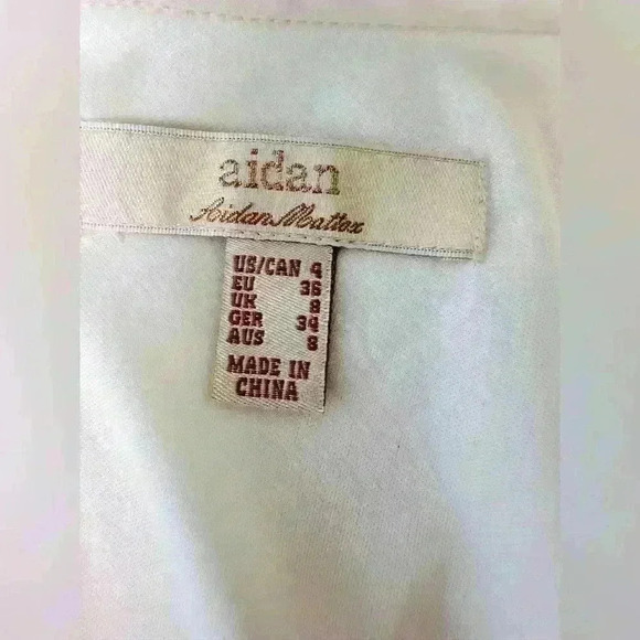 Aidan By Aidan Mattox Women’s Sequined Blouson Party/Cocktail Dress Size 4 - Picture 9 of 11